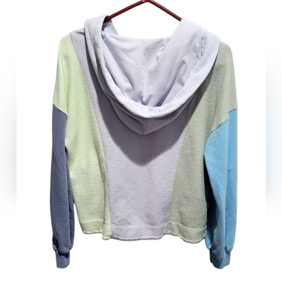 Maeve Colorblocked Zip-Up Hoddie - Picture 4 of 10